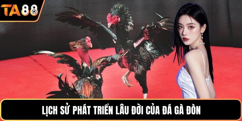 Lịch sử phát triển lâu đời của đá gà đòn