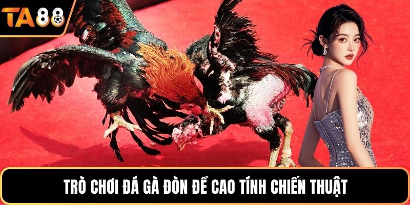 Trò chơi đá gà đòn đề cao tính chiến thuật